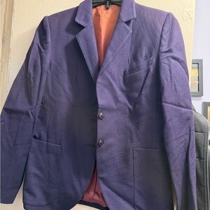 Deep Purple Blazer by Loretta Bloom